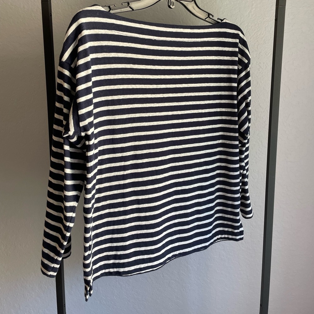 J Crew Wide Neck Top